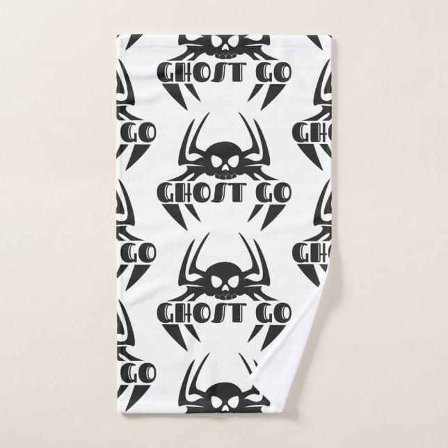 Ghost Go Spooky Season Hand Towel (Hand Towel)