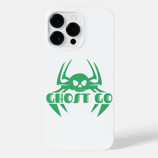 Ghost Go Spooky Season iPhone Case (Back)