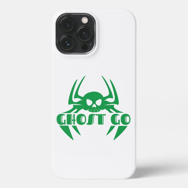 Ghost Go Spooky Season iPhone Case (Back)