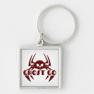 Ghost Go Spooky Season Keychain