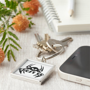 Ghost Go Spooky Season Keychain