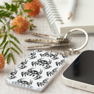 Ghost Go Spooky Season Keychain