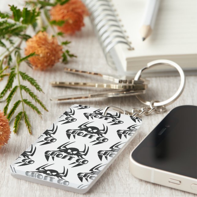 Ghost Go Spooky Season Keychain (Front Right)