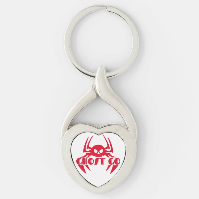 Ghost Go Spooky Season Keychain (Front)