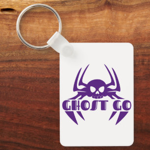 Ghost Go Spooky Season Keychain