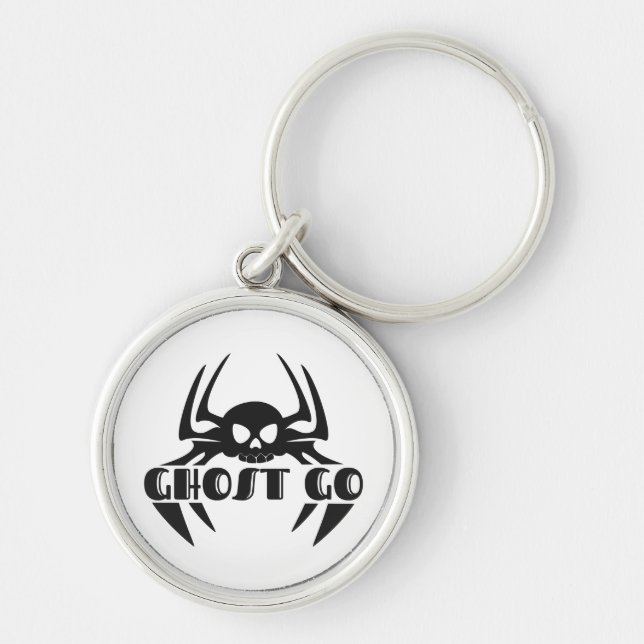 Ghost Go Spooky Season Keychain (Front)