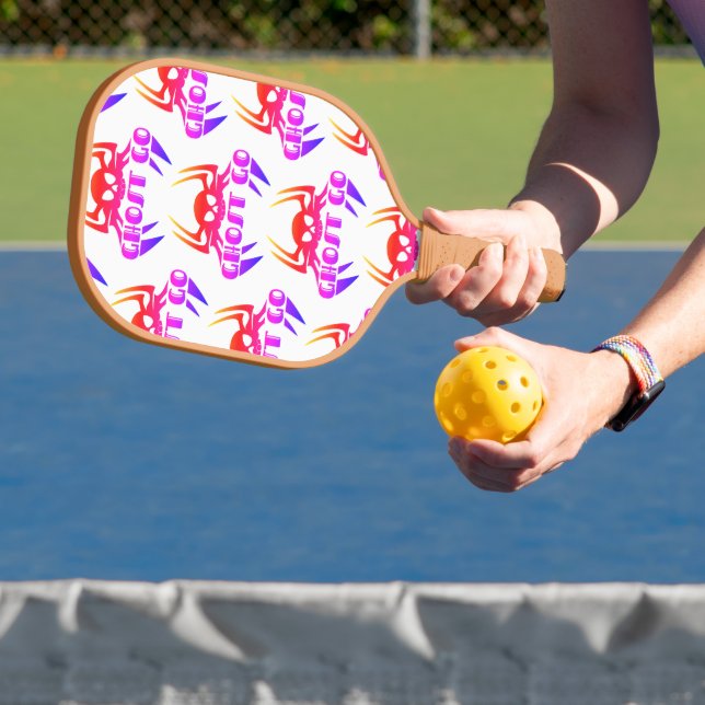 Ghost Go Spooky Season Pickleball Paddle (Insitu)