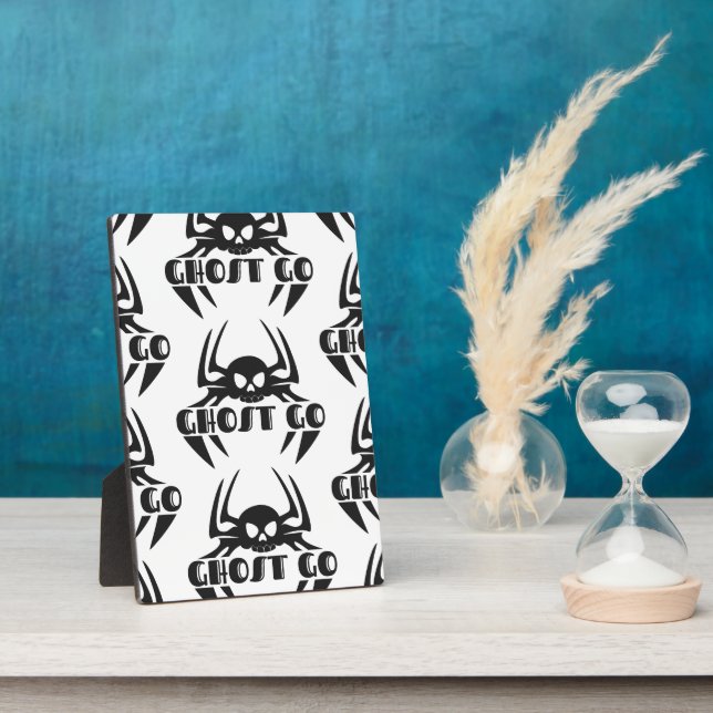 Ghost Go Spooky Season Plaque (Side)