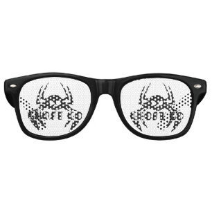 Ghost Go Spooky Season Retro Sunglasses