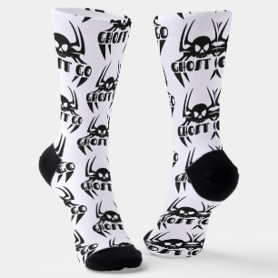 Ghost Go Spooky Season Socks