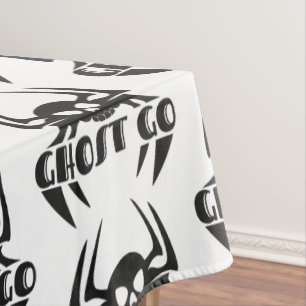 Ghost Go Spooky Season Tablecloth
