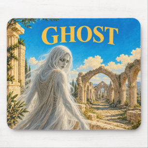 Ghost, Gothic Fantasy Monster Mouse Pad