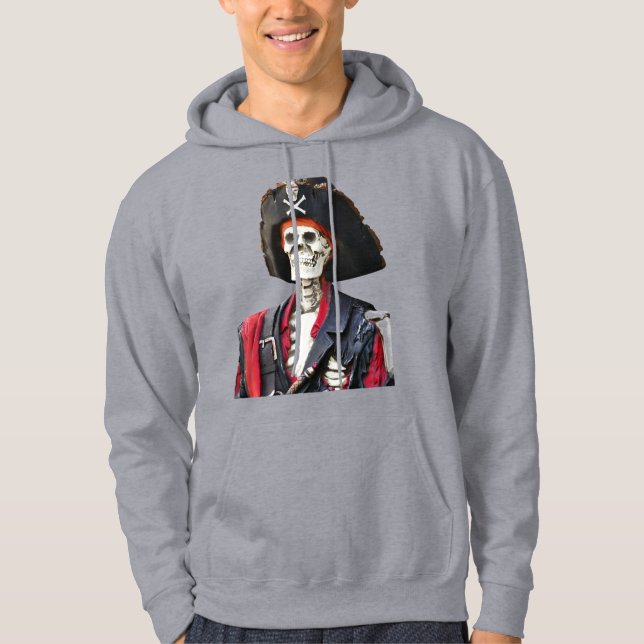 Ghost Graphic Men’s Hooded Sweatshirt  (Front)