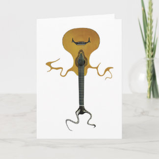 Ghost Guitar Card