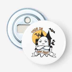 Ghost Halloween Costume Funny Boo Bottle Opener