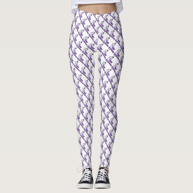 Ghost/Halloween Leggins Leggings (Front)