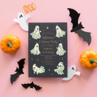 Ghost Halloween Spooktacular Costum Birthday Party