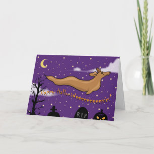 Ghost Halloweener Card