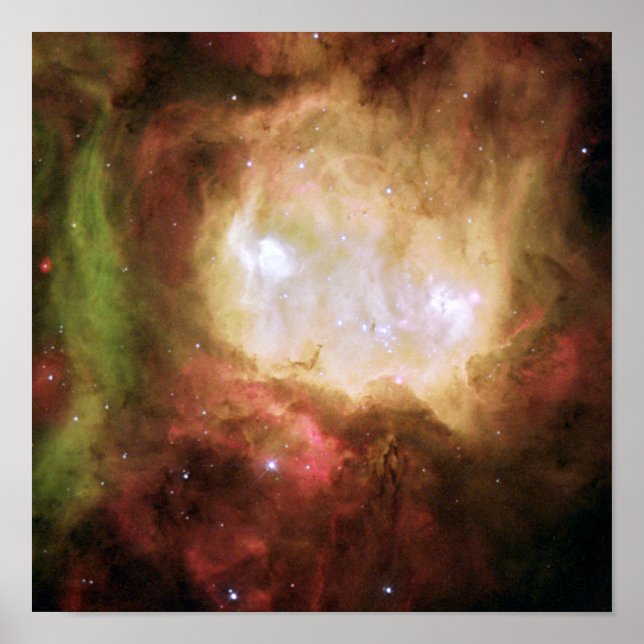Ghost Head Nebula Space NASA Poster (Front)