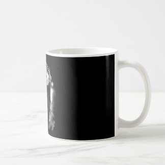 Ghost heart hands scary face mothers day flowers coffee mug