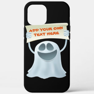 Ghost holding text iPhone 12 pro max case