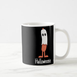 Ghost Hot Dog Halloweenie Costume Fun Food Hallowe Coffee Mug