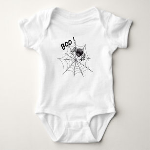 Ghost House Halloween Baby Shower  Bodysuit