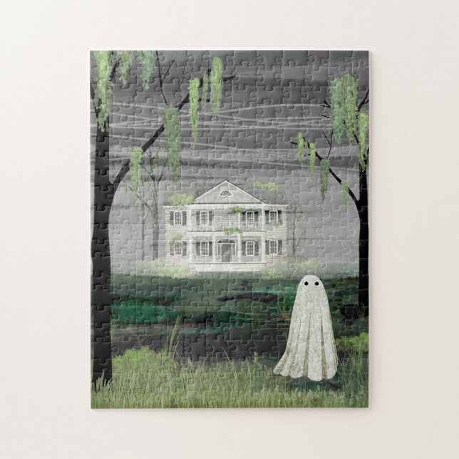 Ghost House Jigsaw Puzzle (Vertical)