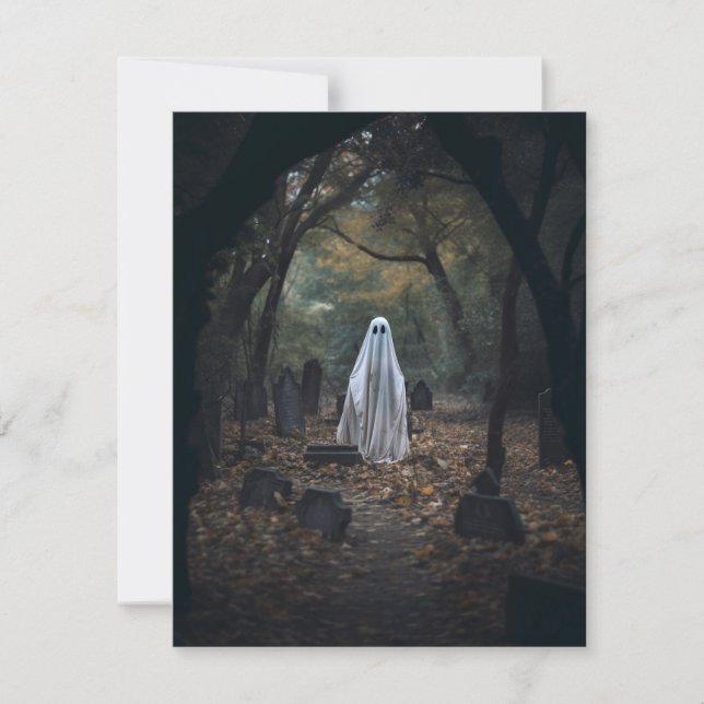 Ghost Hunt No. 02 Thank You Card (Front)