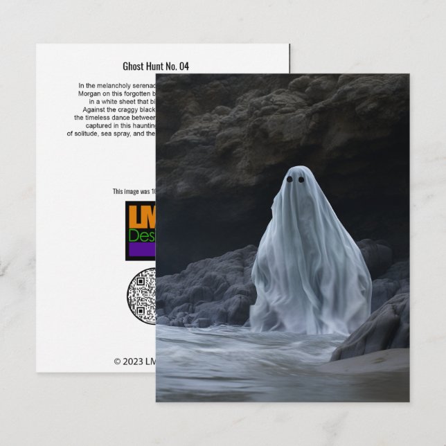 Ghost Hunt No. 04 Thank You Card (Front/Back)