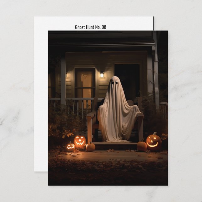 Ghost Hunt No. 08 Thank You Card (Front/Back)