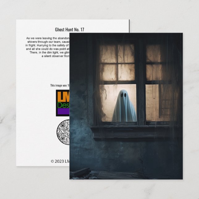 Ghost Hunt No. 17 Thank You Card (Front/Back)
