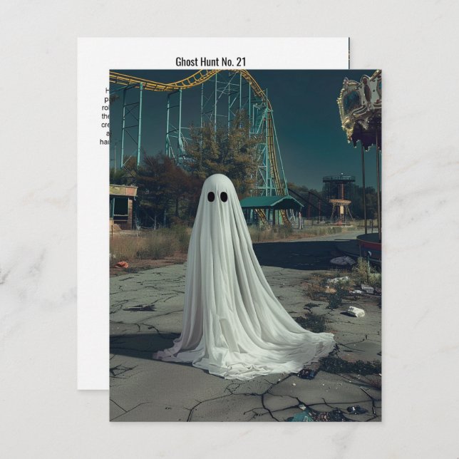 Ghost Hunt No. 21 Thank You Card (Front/Back)