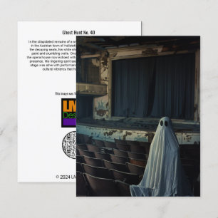 Ghost Hunt No. 40 Thank You Card