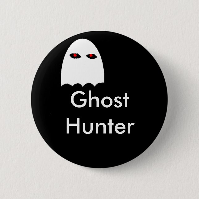 Ghost Hunter 2 Inch Round Button (Front)