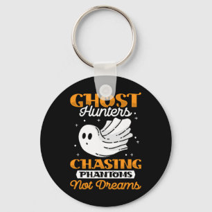 Ghost Hunter Chasing Phantoms - Halloween Ghost Hu Keychain