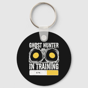 Ghost Hunter In Training Halloween Ghost Hunting  Keychain