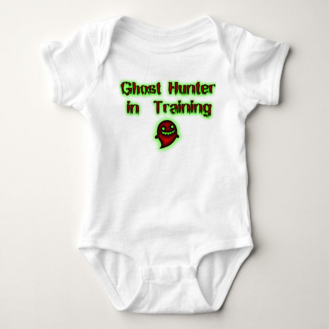 Ghost Hunter in Training infant creeper (Front)