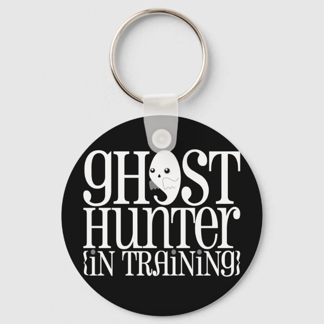 Ghost Hunter (In Training) Keychain (Front)
