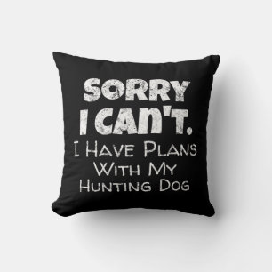 Ghost Hunting Fun Haunted Places Quote Paranormal Throw Pillow