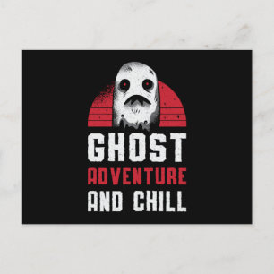 Ghost Hunting Ghost Adventure And Chill Hunter Postcard