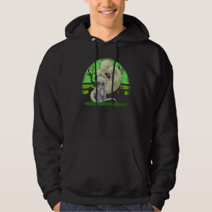 Ghost Hunting Halloween Scary Boo Spooky Vibes Se Hoodie