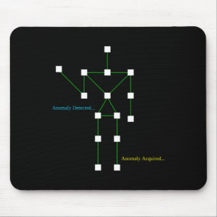 Ghost Hunting Sls Anomaly Detected Funny Paranorma Mouse Pad