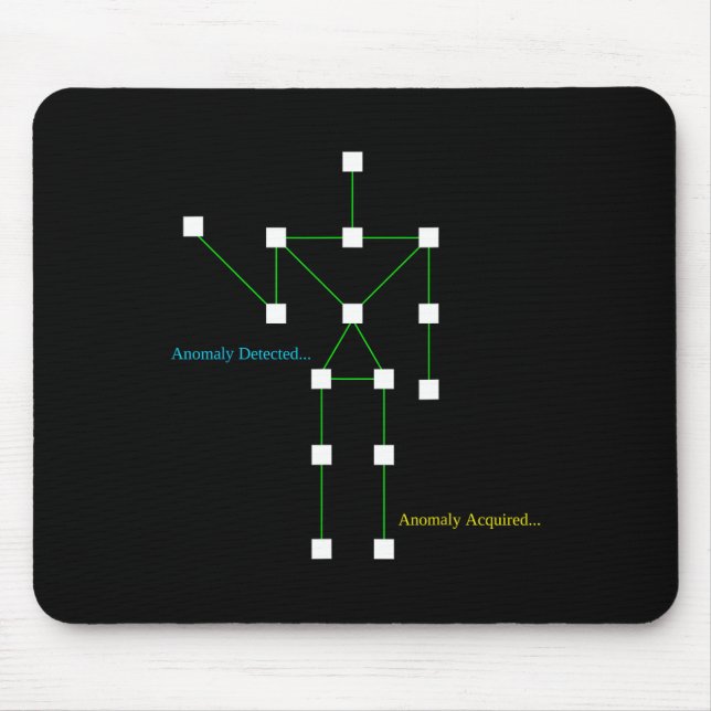 Ghost Hunting Sls Anomaly Detected Funny Paranorma Mouse Pad (Front)