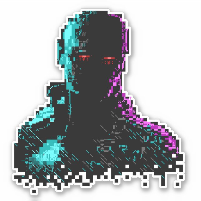 Ghost in the Wires ASCII Art (Front)