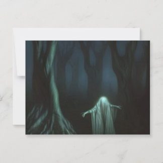 Ghost in the Woods  Postcard