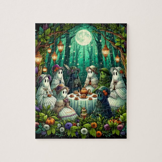 Ghost Jigsaw Puzzle (Vertical)