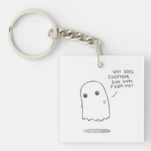 Ghost Keychain