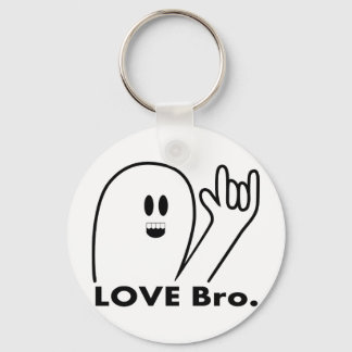 Ghost Love Bro. Keychain