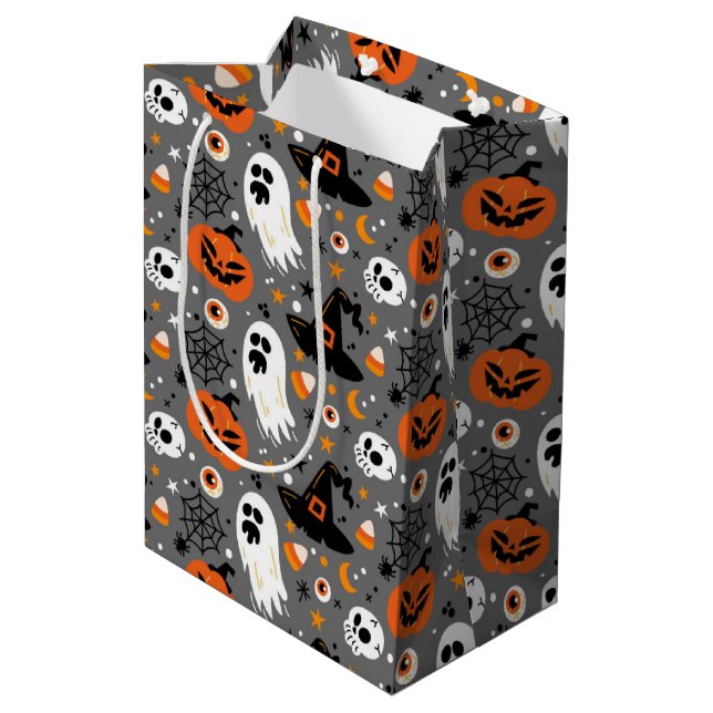 Ghost Medium Gift Bag (Back Angled)